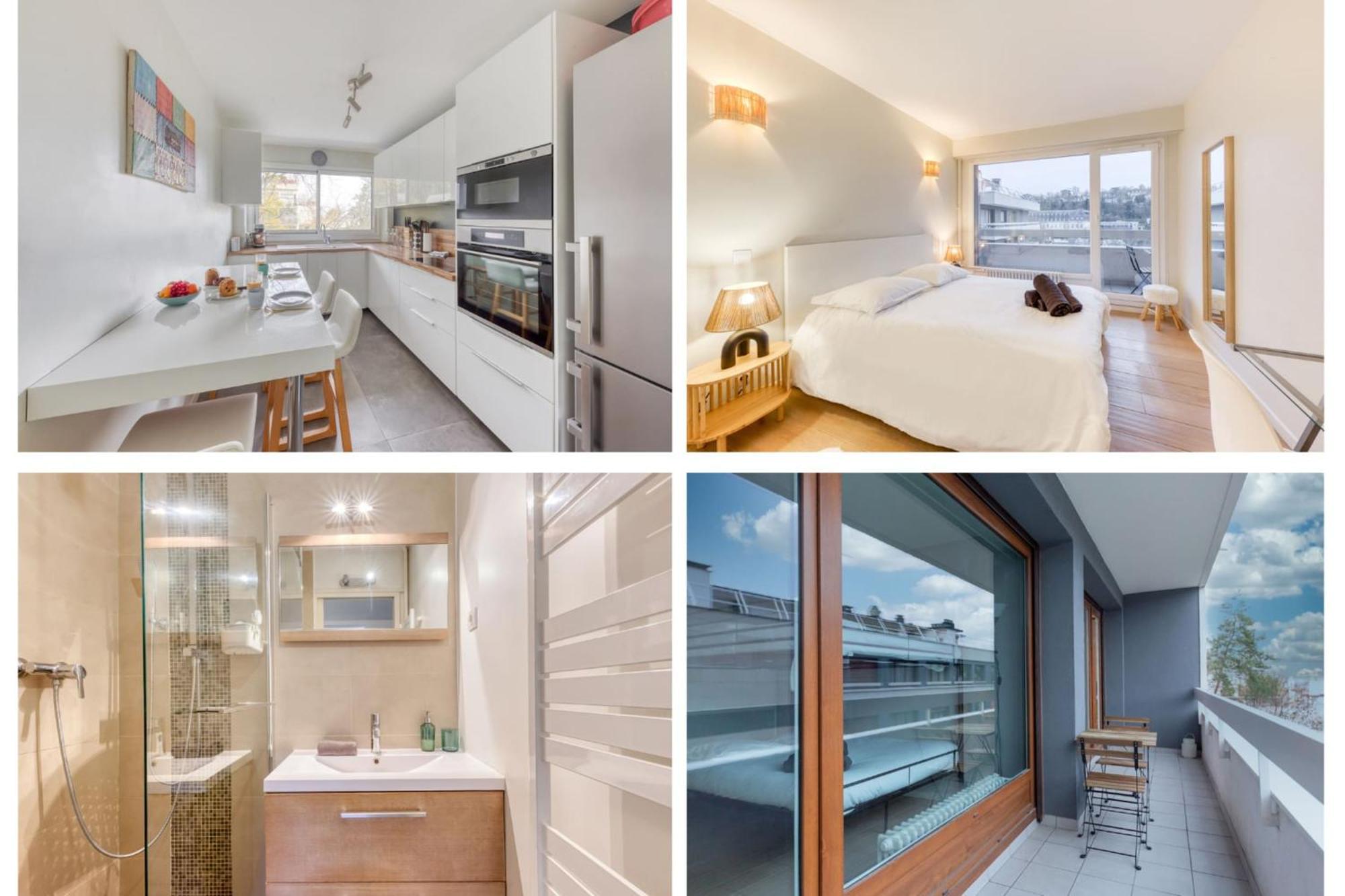 Grand Appartement Spacieux - Proche Paris Sèvres Exterior foto