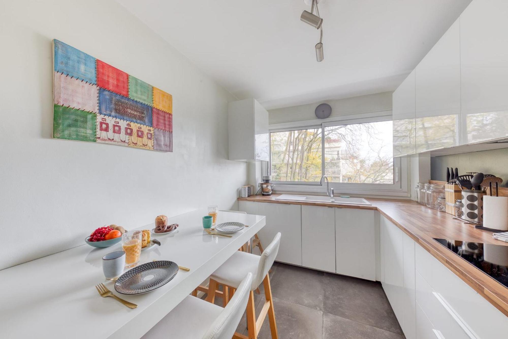 Grand Appartement Spacieux - Proche Paris Sèvres Exterior foto